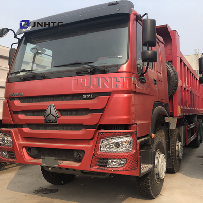 Euro2 28 12 cubici spinge 30 Ton Dump Tipper Truck Sinotruk HOWO 8x4