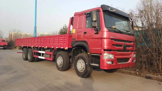Carraio a base piatta Heavy Van del camion 8*4 12 del carico di Sinotruk HOWO