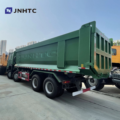 Tipo cubico corpo di Tipper Truck With U di verde 20 di HOWO 6X4 371HP del carico