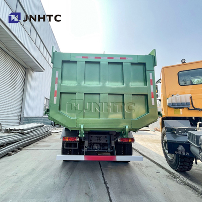 Tipo cubico corpo di Tipper Truck With U di verde 20 di HOWO 6X4 371HP del carico