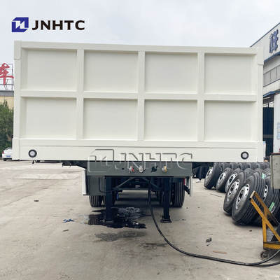 70 rimorchi dei semi di dovere di Ton Hydraulic Tipping Trailer Heavy il ribaltatore del lato dell'autocarro con cassone ribaltabile