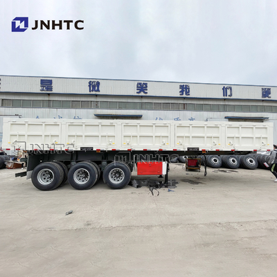 70 rimorchi dei semi di dovere di Ton Hydraulic Tipping Trailer Heavy il ribaltatore del lato dell'autocarro con cassone ribaltabile