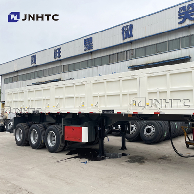 70 rimorchi dei semi di dovere di Ton Hydraulic Tipping Trailer Heavy il ribaltatore del lato dell'autocarro con cassone ribaltabile