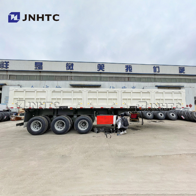 3 4 ribaltatore laterale idraulico del rimorchio 40T 60T dei semi di Axle Side Wall Fence Cargo