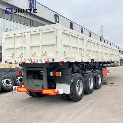 3 4 ribaltatore laterale idraulico del rimorchio 40T 60T dei semi di Axle Side Wall Fence Cargo