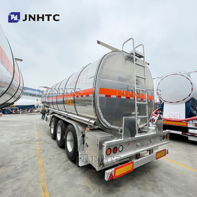 3 asse 45000 50000 litri di acciaio inossidabile del latte dell'autocisterna dell'acqua dell'olio del serbatoio dei semi di rimorchio del camion