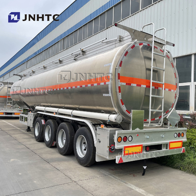Utilizzato 3 assi 45000 litri rifornisca il acciaio al carbonio del rimorchio del camion cisterna/alluminio di combustibile