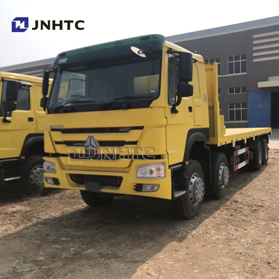 Rimorchio a base piatta tri Axle Flatbed del carico di SINOTRUK Howo di toni pesanti del camion 35
