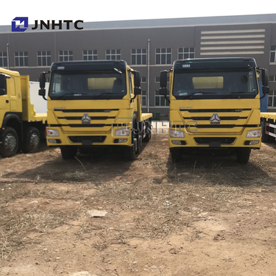 Rimorchio a base piatta tri Axle Flatbed del carico di SINOTRUK Howo di toni pesanti del camion 35