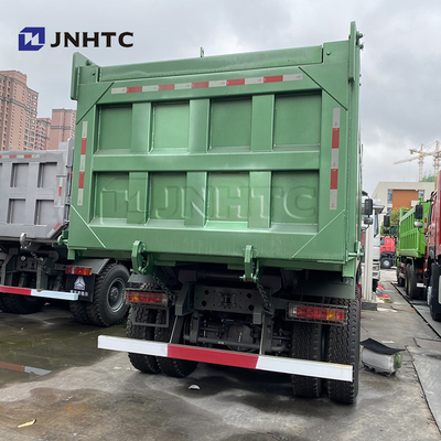 Verde resistente 20 Tipper Truck cubica dell'autocarro con cassone ribaltabile di Sinotruk 6X4 371HP