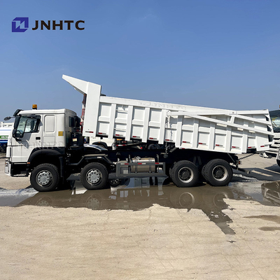 Ruote del camion 12 di Front Lifting Heavy Duty Dump con la copertura posteriore Sinotruk Howo