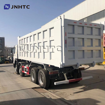 Nuovo modello della guida a destra delle ruote di Sinotruk Howo Benz White Dump Truck 50T 12