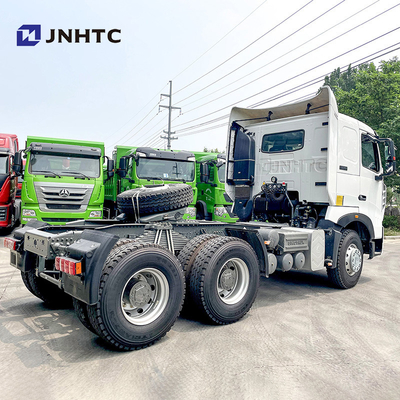 Il camion 420hp del motore primo di Euro2 HOWO trasporta il camion su autocarro di rimorchio di Sinotruk delle ruote 6x4 10
