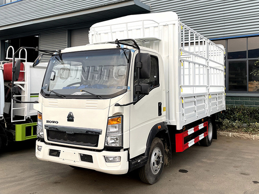I camion commerciali di bassa potenza di HOWO 4X2 5-10T picchettano il camion del letto