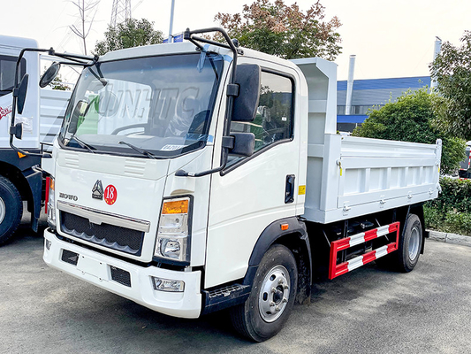 Autocarri con cassone ribaltabile di bassa potenza 4X2 di Sinotruk Howo 10 - 15 tonnellate per trasporto della ghiaia della calce della sabbia
