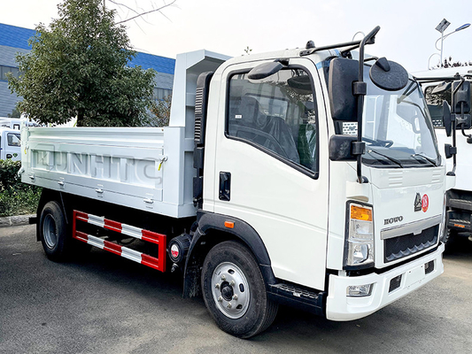 Autocarri con cassone ribaltabile di bassa potenza 4X2 di Sinotruk Howo 10 - 15 tonnellate per trasporto della ghiaia della calce della sabbia
