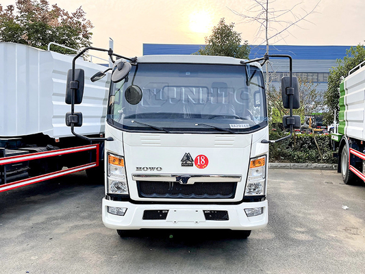Autocarri con cassone ribaltabile di bassa potenza 4X2 di Sinotruk Howo 10 - 15 tonnellate per trasporto della ghiaia della calce della sabbia