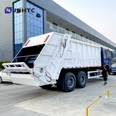 Sinotruk Howo 6x4 10 spinge il secchio d'attaccatura del veicolo del compattatore di rifiuti 16CBM