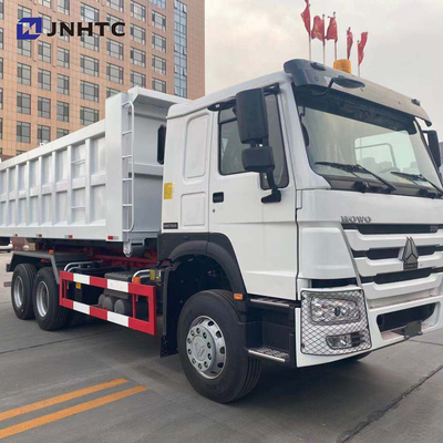 LHD Sinotruk 371hp 6x4 10 spinge il camion di immondizia dell'ascensore del gancio di Howo
