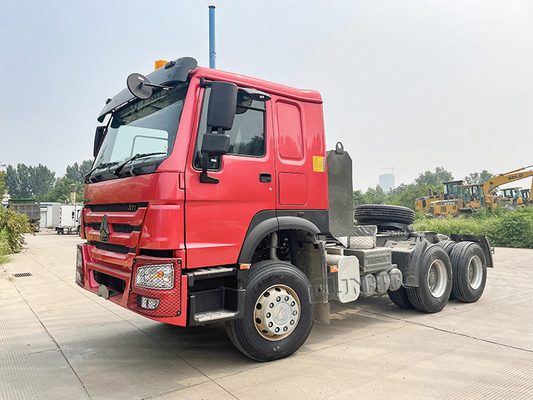 Euro2 a 3,5 pollici Sinotruk Howo 6x4 371 testa del trattore di 10 ruote