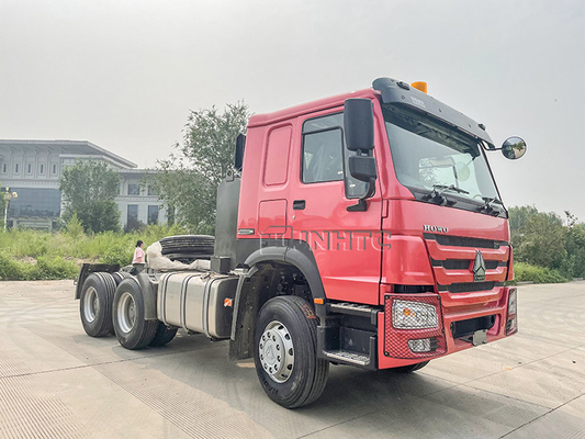 Euro2 a 3,5 pollici Sinotruk Howo 6x4 371 testa del trattore di 10 ruote