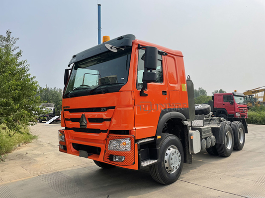 10 testa 6x4 del rimorchio di trattore di Howo del camion del motore primo delle ruote 420hp cino