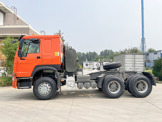 10 testa 6x4 del rimorchio di trattore di Howo del camion del motore primo delle ruote 420hp cino