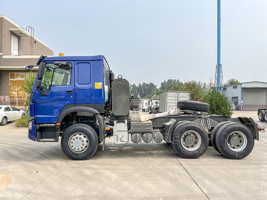 testa dell'autotreno di Howo del camion del camion 6X4 del motore primo delle ruote di 420hp Sinotruk 10