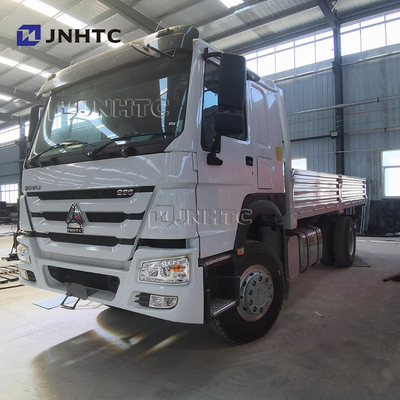 Sinotruk Howo 266HP 290HP 4*2 6 Wheeler Fence Cargo Truck 18 piedi