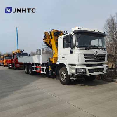 Shacman 8x4 F3000 12 tonnellate di camion ha montato la ruota diritta del braccio 12 della gru 4