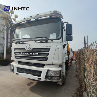 Shacman 8x4 F3000 12 tonnellate di camion ha montato la ruota diritta del braccio 12 della gru 4