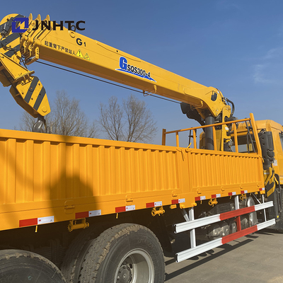 6x4 braccio diritto Crane Cargo Truck Mounted Shacman H3000 F3000 X3000