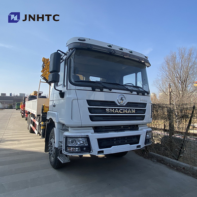 Il camion a base piatta del carico di Dropside ha montato Crane Shacman F3000 6x4