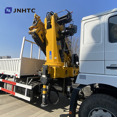 Il camion a base piatta del carico di Dropside ha montato Crane Shacman F3000 6x4