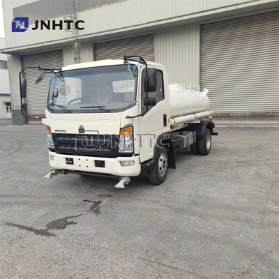 Camion di serbatoio di acqua di bassa potenza di acciaio inossidabile di Howo 5000 litri