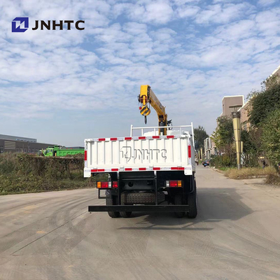 Il camion del carico della lamina piana ha montato Crane Sinotruk HOWO 4x4 tutto l'azionamento della ruota