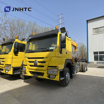 Ruote 12 Ton Straight Arm di Sinotruk Crane Boom Truck 6x4 10