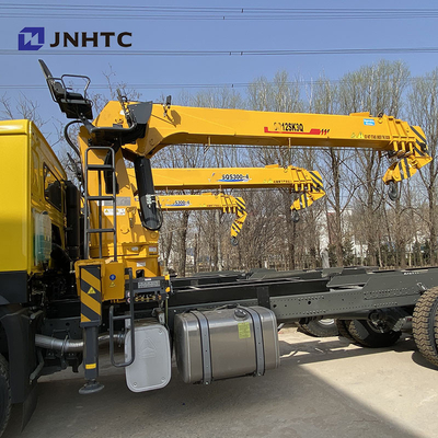 Ruote 12 Ton Straight Arm di Sinotruk Crane Boom Truck 6x4 10