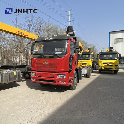 Ruota motrice di FAW 4X2 Crane Boom Truck With 6 - 10 tonnellate