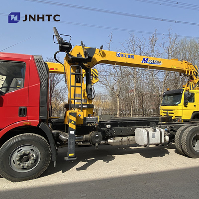 Ruota motrice di FAW 4X2 Crane Boom Truck With 6 - 10 tonnellate