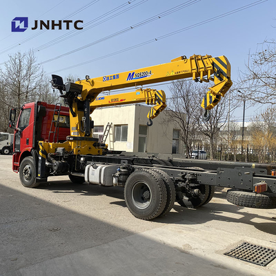 Ruota motrice di FAW 4X2 Crane Boom Truck With 6 - 10 tonnellate