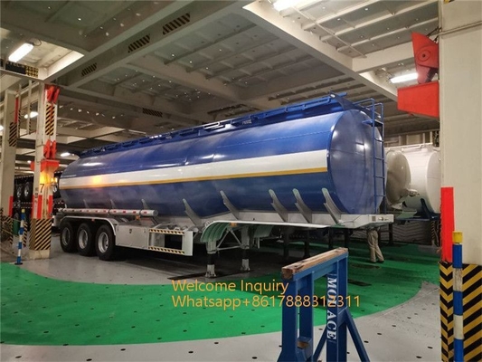 40000 - 60000 litri del serbatoio di combustibile dei semi di assi del rimorchio 3 per il diesel dell'olio di trasporto