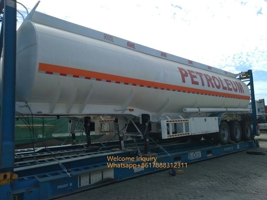 40000 - 60000 litri del serbatoio di combustibile dei semi di assi del rimorchio 3 per il diesel dell'olio di trasporto