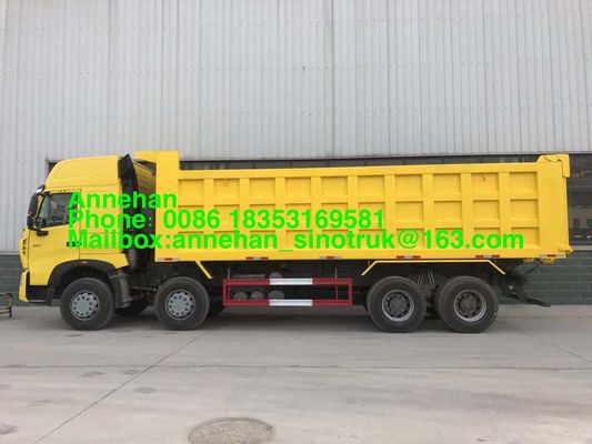 Sinotruk Howo A7 8x4 12 spinge l'autocarro con cassone ribaltabile resistente 30M3