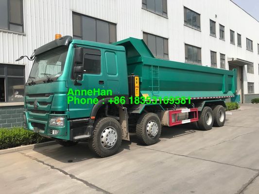 12 autocarro con cassone ribaltabile resistente delle ruote 25cbm 30cbm 8x4